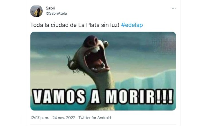 Las redes al rojo vivo tras el corte de luz masivo que afectó a La Plata