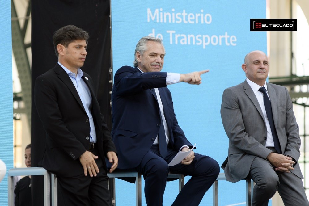 La Plata: con la Estación de trenes flamante, el FdT se pronunció en tono electoral