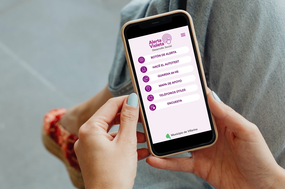Villarino fue reconocido por la creación de una app contra la violencia de género