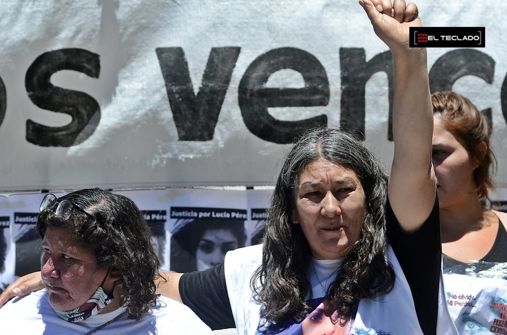 Marta Montero, mamá de Lucía Pérez: “Que los asesinos no salgan más”