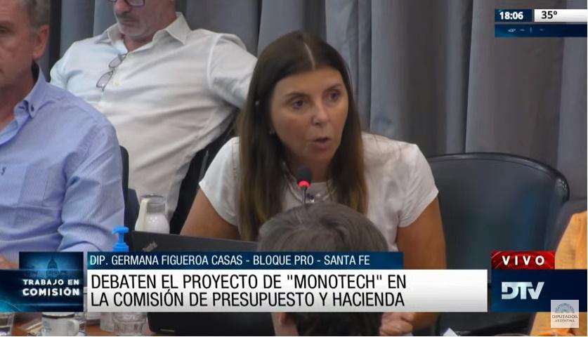 En vivo: avanza en Diputado el proyecto de Monotech