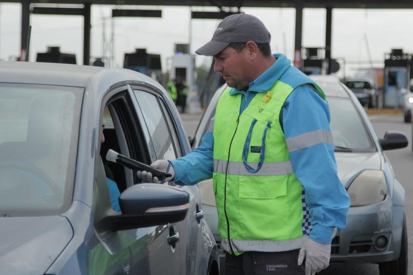 Transporte despliega operativos de alcoholemia en todas las rutas del país