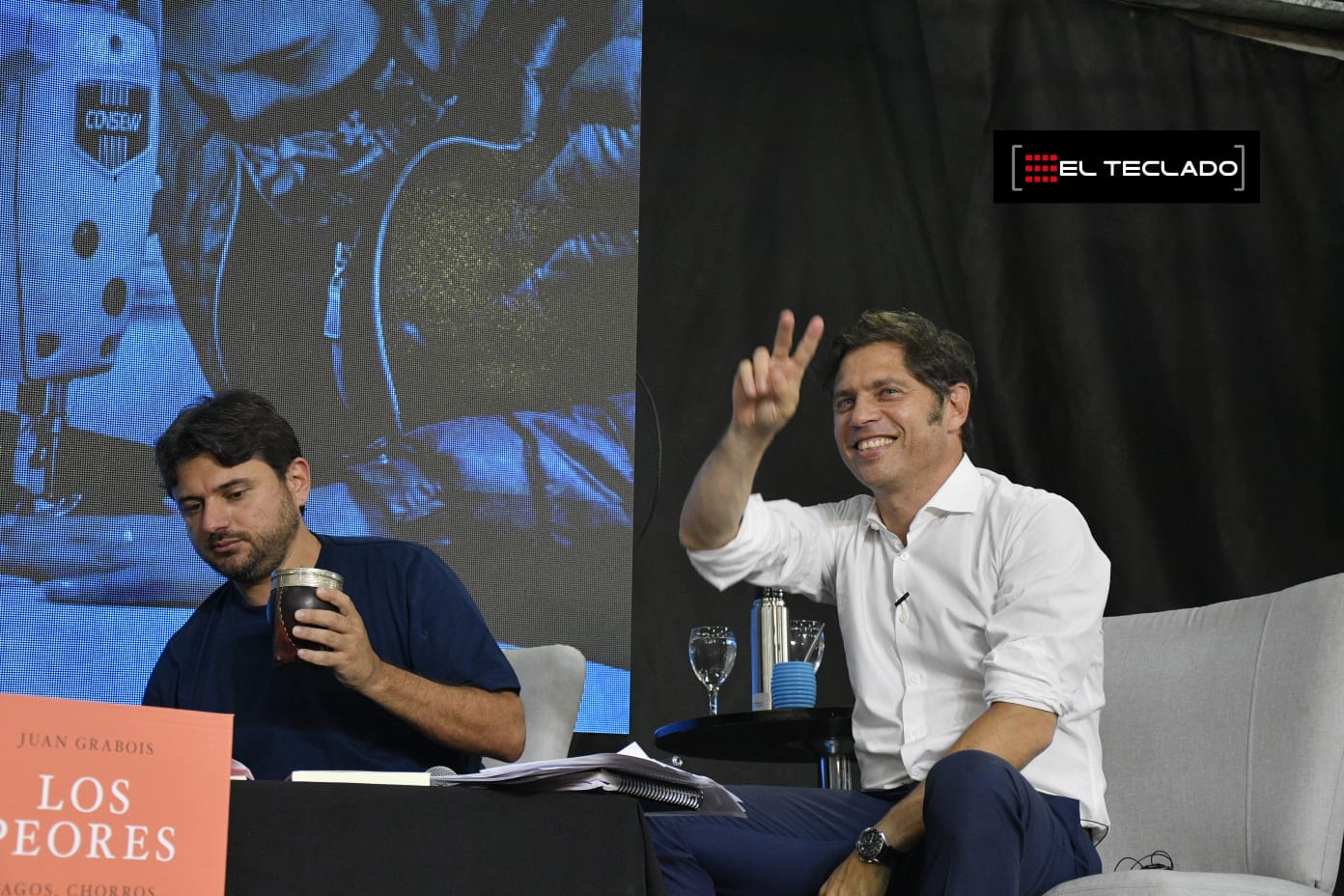 Axel Kicillof y Juan Grabois [Foto: El Teclado]