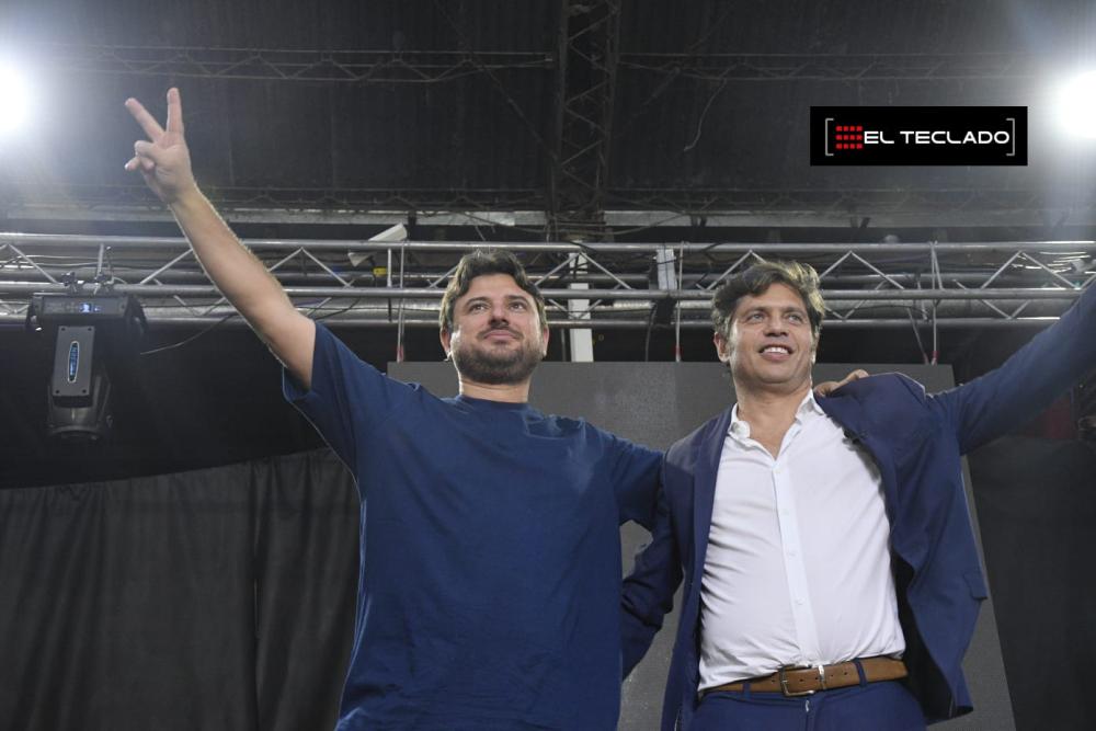 Acompañado por Kicillof, Grabois ratificó su candidatura a presidente