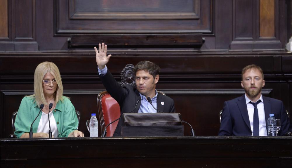 El discurso completo de Kicillof: de la página 1 a la 45