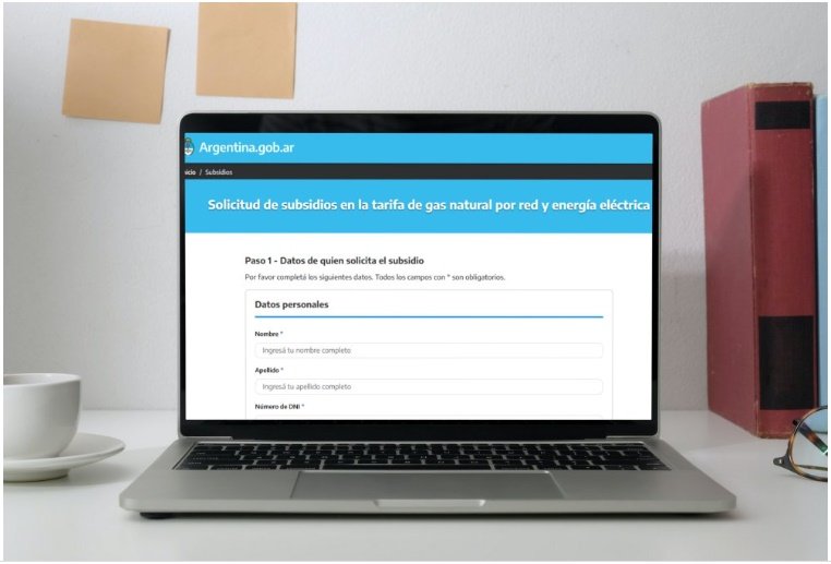 Continúa abierto el registro para obtener el subsidio de luz y gas