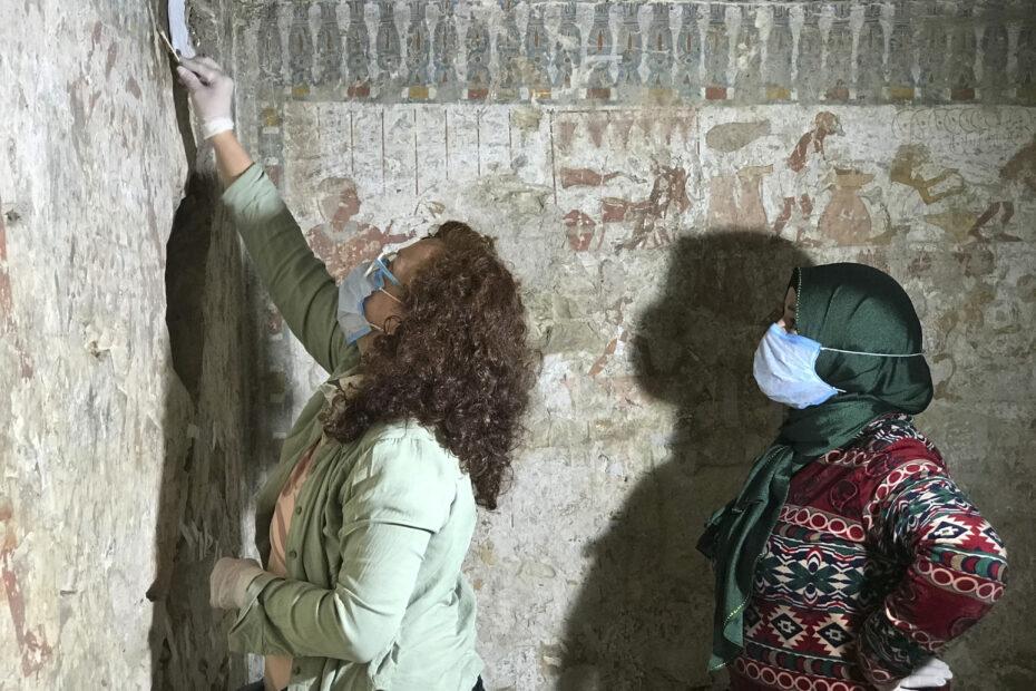 Investigadores de la UNLP reabren una tumba egipcia de 3.500 años de antigüedad