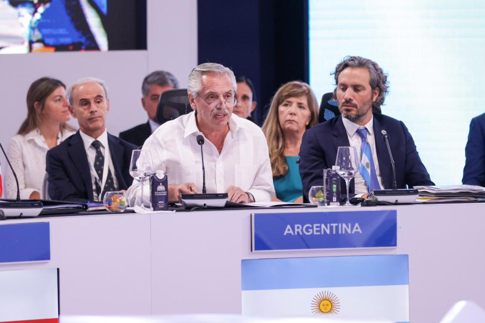 Alberto Fernández llamó a “unir a nuestros pueblos en pos de sus legítimos derechos”