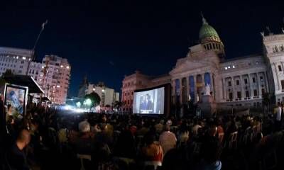 Más de 3 mil personas disfrutaron de “Argentina, 1985” gratis en el Congreso