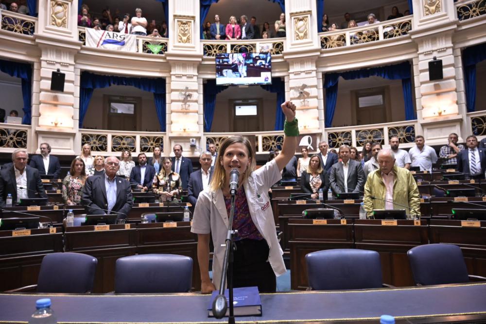 Cano: “Esta banca es un puesto de lucha de trabajadores que enfrentan el ajuste”