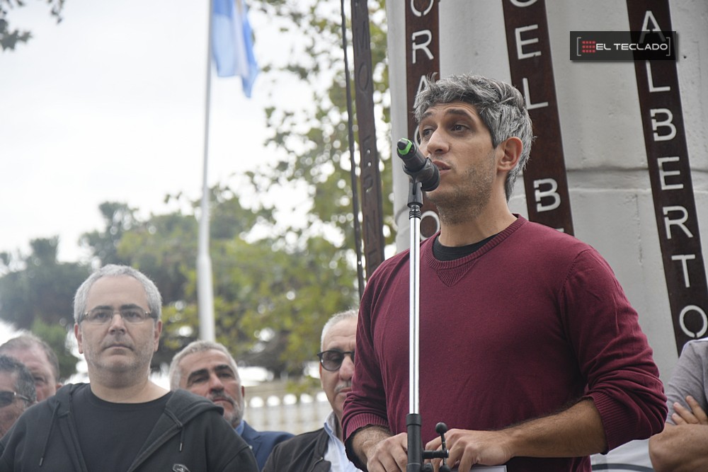  La Plata homenajeó a los pibes de Malvinas  [Foto: El Teclado]