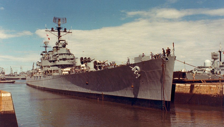 La historia de “Engrudo”, sobreviviente del crucero General Belgrano