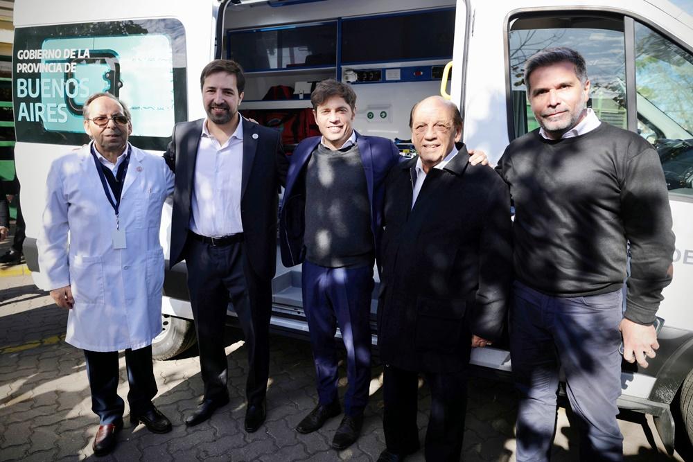 Kicillof en tierra amiga: palos para el vidalismo, recorrida y anuncios