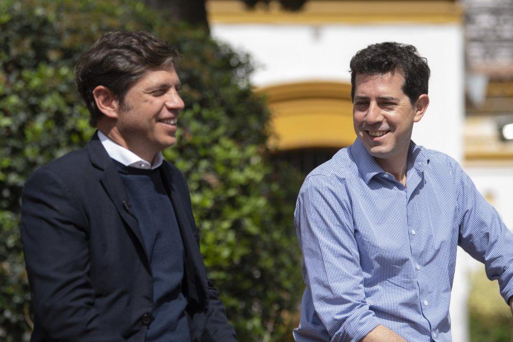 Kicillof y Wado, mano a mano, con el foco en las candidaturas: ¿Quién va a Nación?