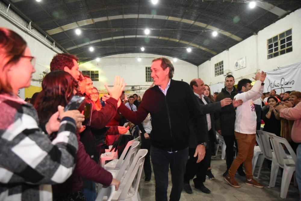 Garro en campaña: juntó a su “tropa de fiscales” y les pidió “defender la gestión”