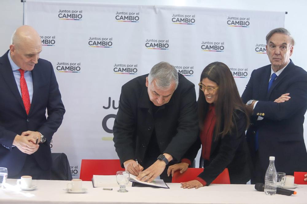 Juntos por el Cambio puso la firma a la alianza que competirá en las elecciones