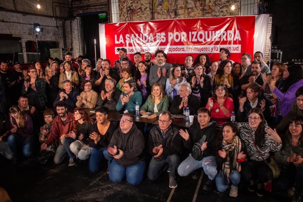 La izquierda presentó a sus precandidatos y se encamina para las PASO