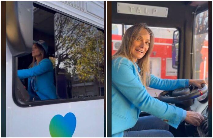 Malena Galmarini lanzó su campaña y puso en marcha “La Galmarineta”