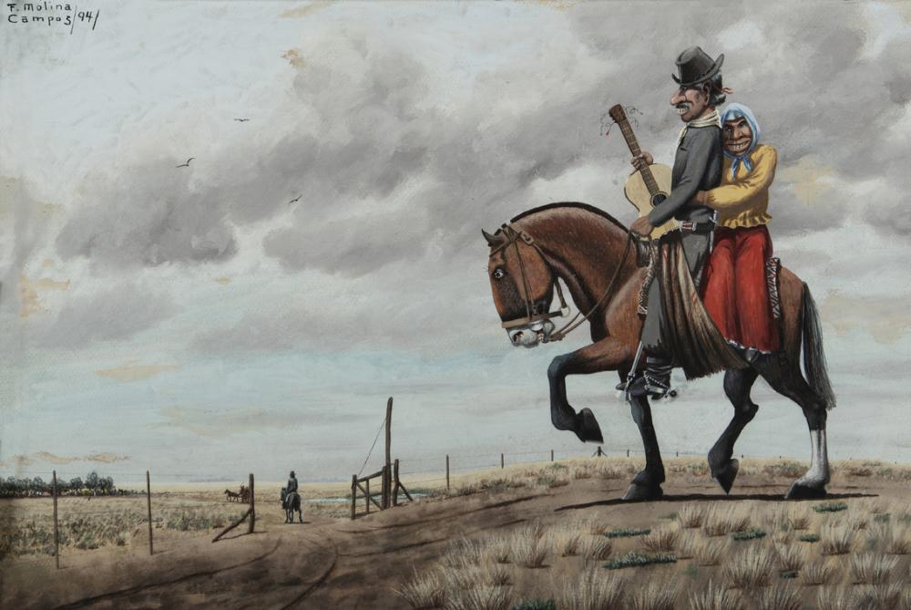 Molina Campos, inédito: exhibirán su obra recuperada en dos lugares de la provincia