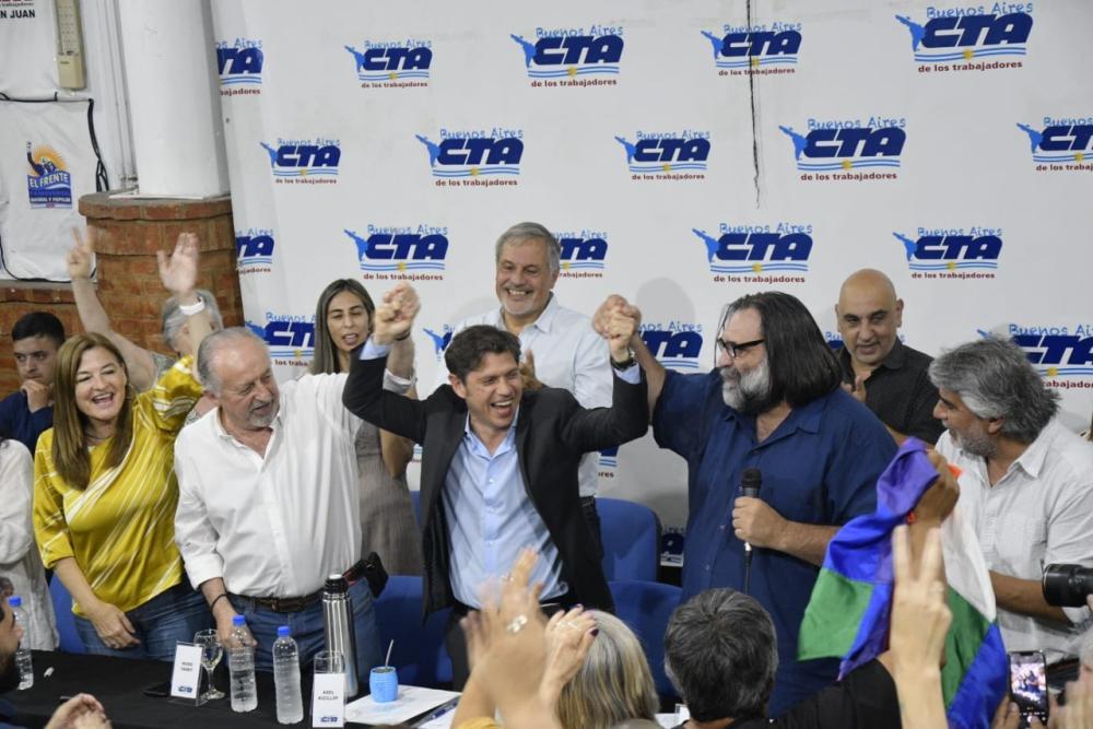 Tras el aumento salarial, los gremios bancaron la reelección de Kicillof