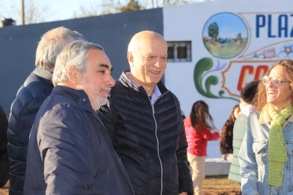 Con impronta “intendentista”, Grindetti profundiza sus recorridas por el interior
