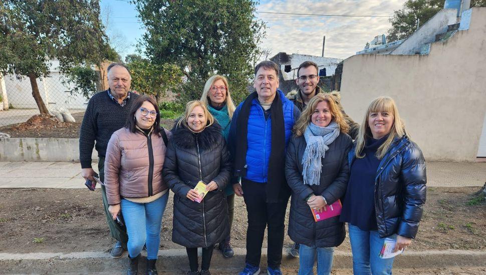 Candidato a intendente PRO de la Cuarta, orgulloso de su pasado como carpintero