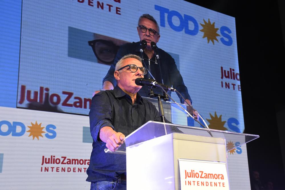 Revés para Julio Zamora: el tigrense no podrá ir en la boleta con Sergio Massa