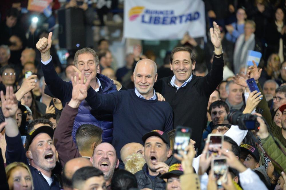 Larreta, Santilli y Garro, preparan el cierre de campaña con un mega acto en La Plata
