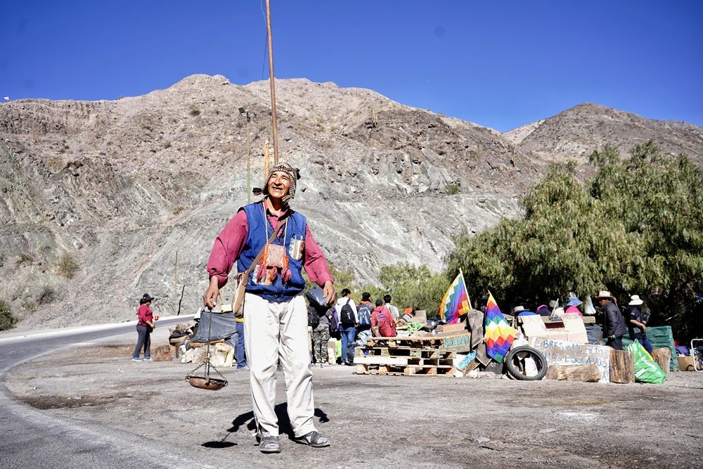 Crónica de un primero de agosto en el corte de Purmamarca