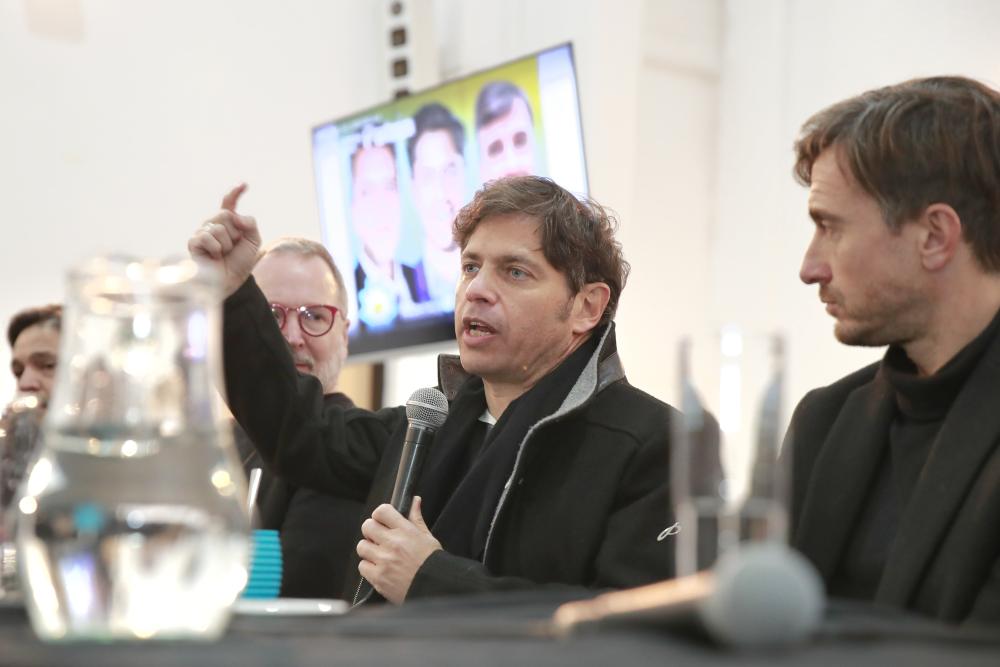 Kicillof: “El único destino es con más producción y trabajo”