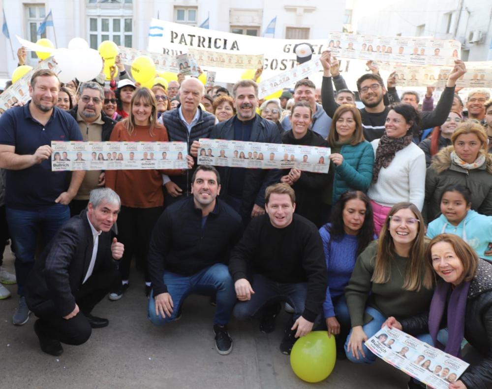 Carrera por la Gobernación: Grindetti cierra campaña en su pago junto a Bullrich