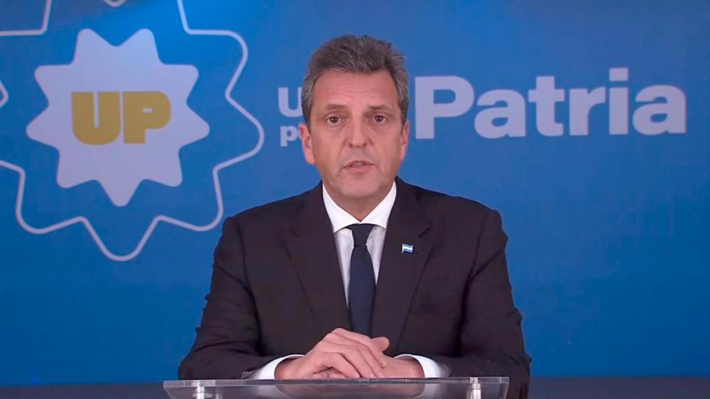 Massa pidió ir a votar y que de “acá al domingo transitemos en paz”