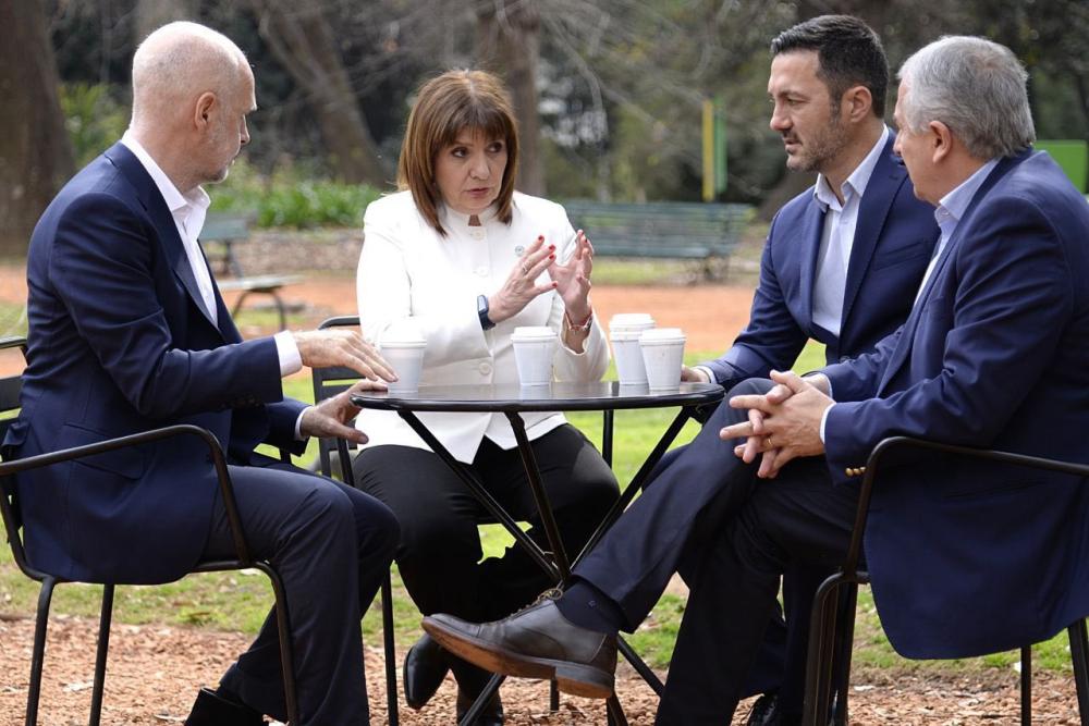 Bullrich y Rodríguez Larreta tuvieron su foto de unidad tras las PASO