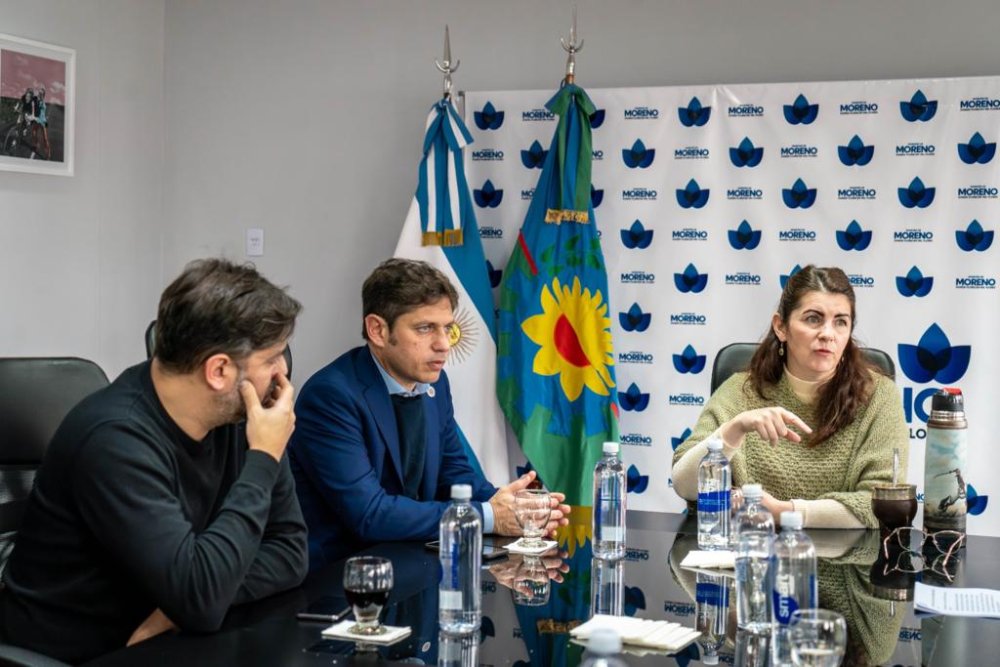 Kicillof se reunió con intendentes afectados por los saqueos: de que se habló