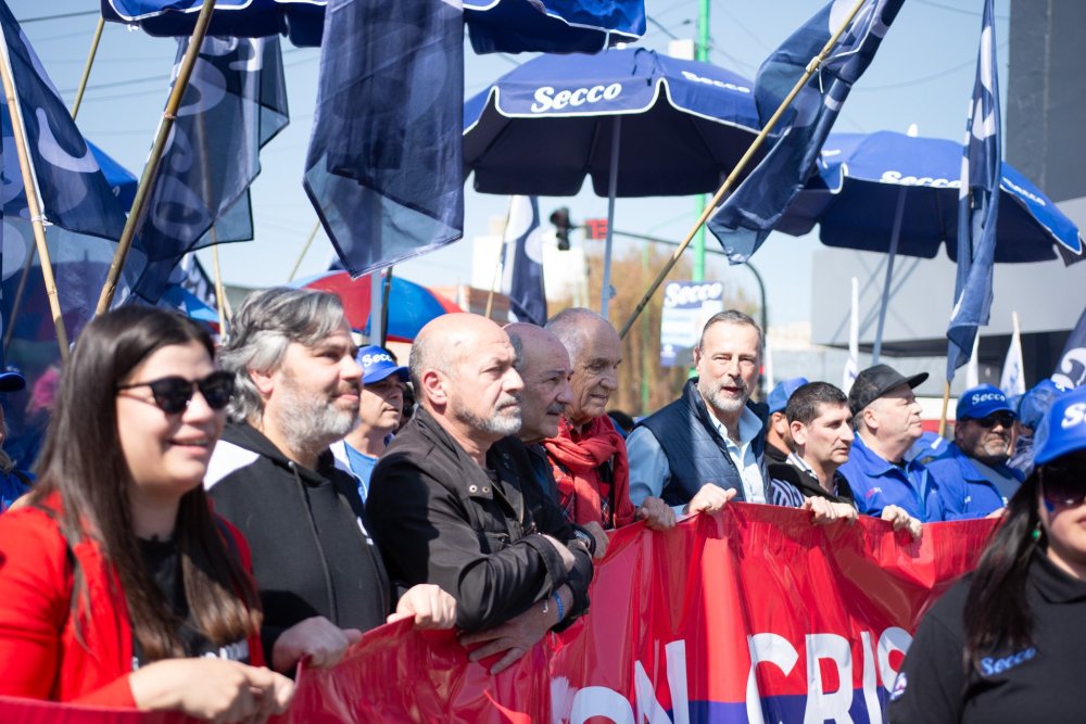 Bancando a Massa y Kicillof, la dirigencia peronista, a pleno en el acto de Ensenada