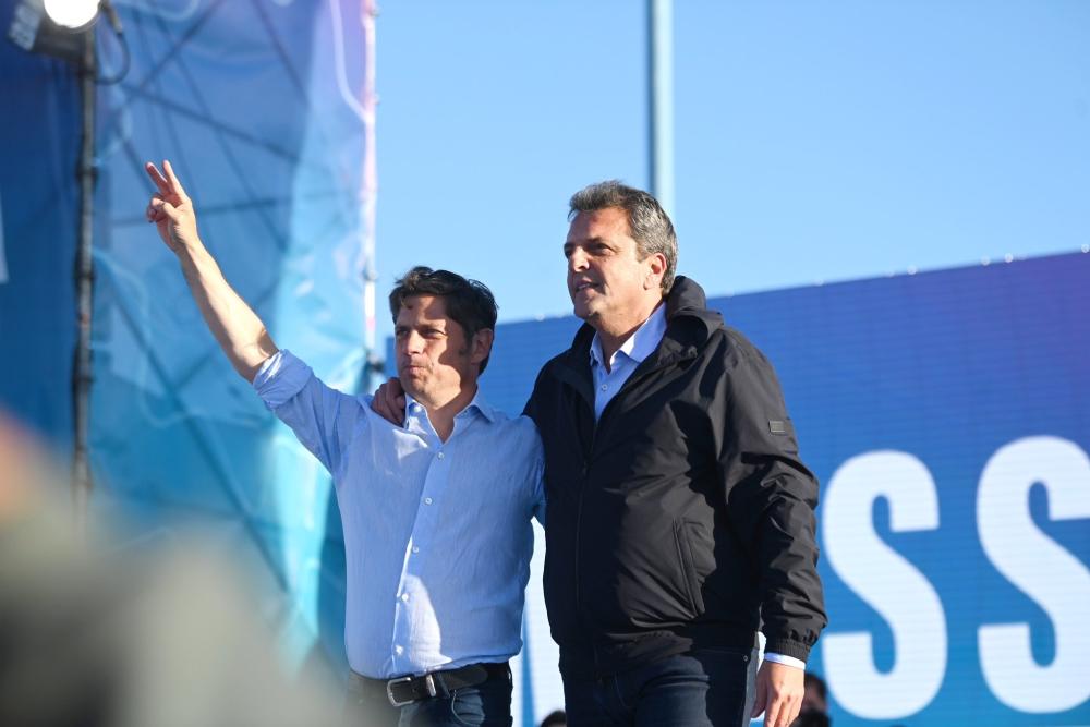 Massa y Kicillof cerraron la campaña con un llamado a asegurar el “triunfo”