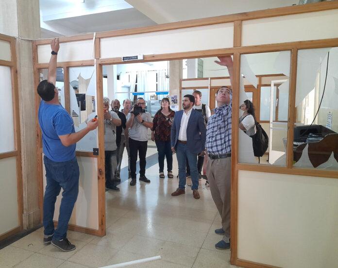 Apertura, literal: intendente de Juntos comenzó su gestión derribando una pared
