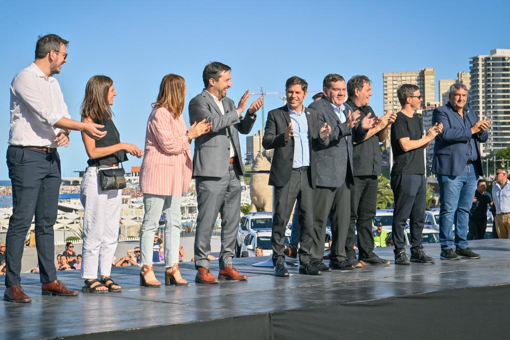 Kicillof auguró una temporada “difícil”, pero garantizó la ayuda de Provincia