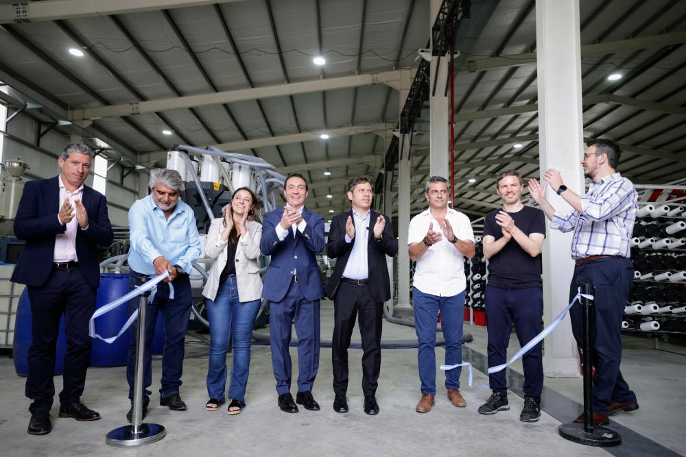 Kicillof inauguró nuevas empresas: “A mí me votaron para crear trabajo”