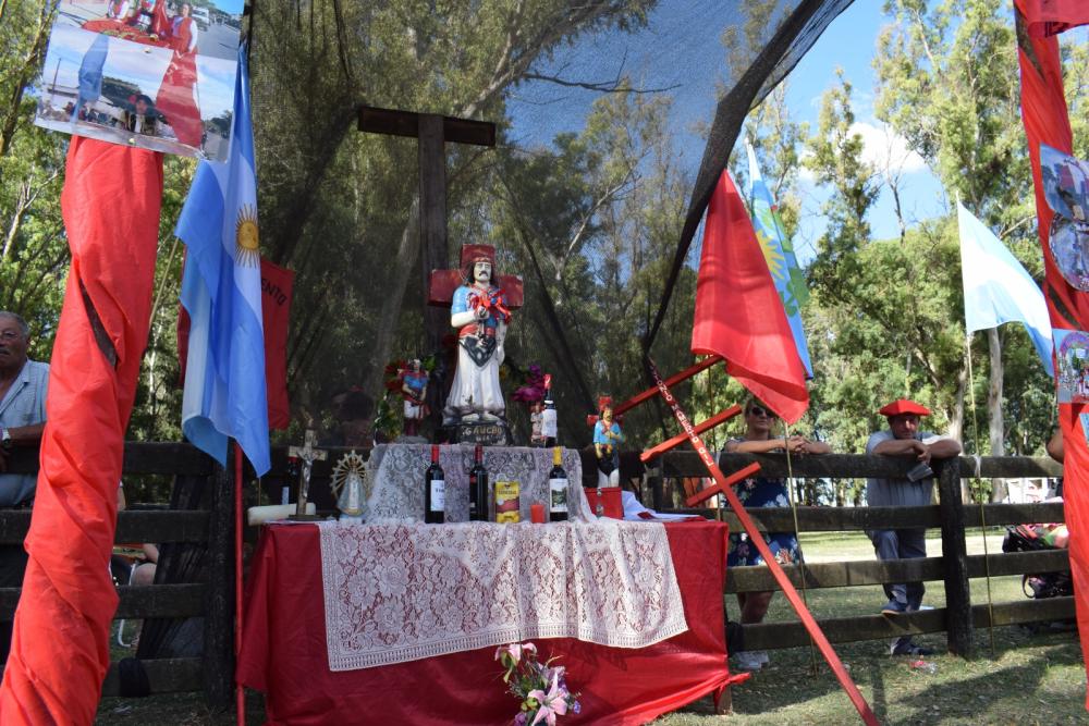 Gauchito Gil y la fuerza contra el fascismo