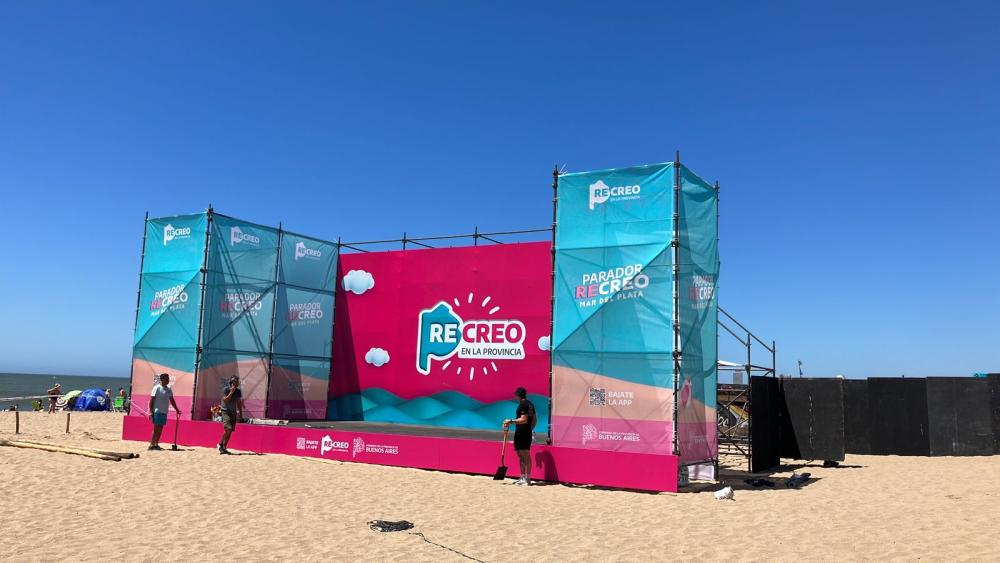 Bueno, bonito y bonaerense: Provincia inaugura el Parador ReCreo en Mar del Plata