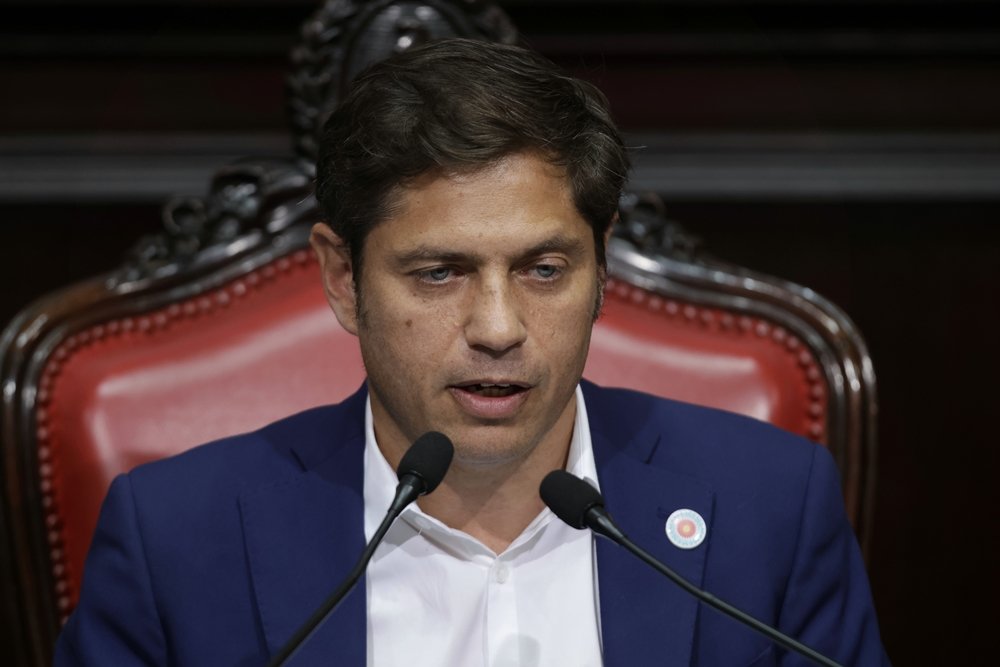 El duro discurso anti Milei de Kicillof ante la Asamblea Legislativa