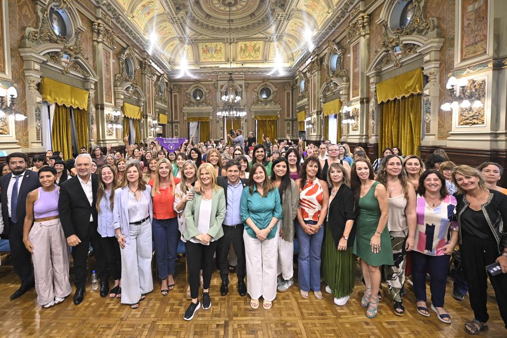 La Provincia conmemoró el 8M: “Sin lucha no hay derechos”