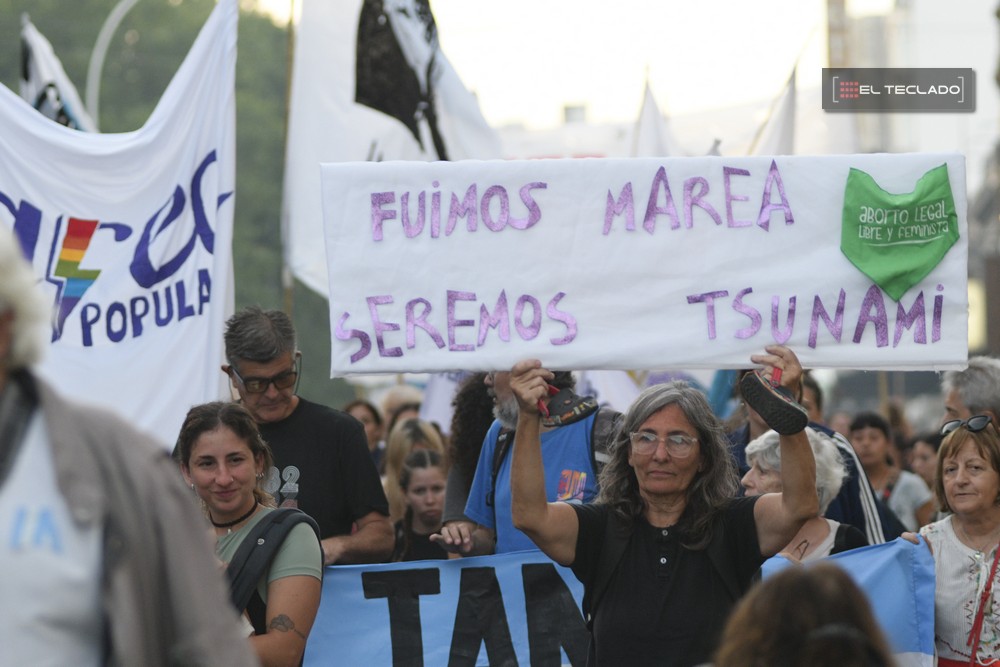 El 8M en Tandil [Foto: El Teclado]