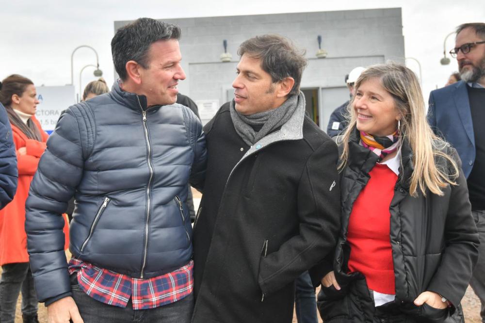 Tras la “traición”, Kicillof y “el traicionado”, a pura sonrisa y abrazo