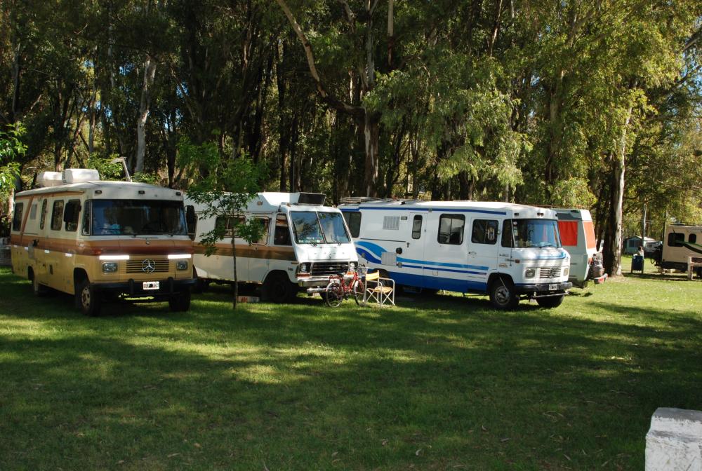 Otra forma de hacer turismo: viajeros desembarcan en Saladillo con sus casas rodantes