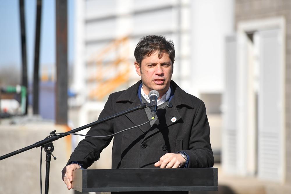 Con ciencia y trabajo argentino: Kicillof inauguró una planta potabilizadora en Alem