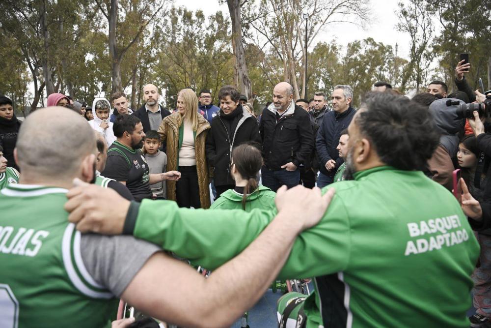 Provincia: Kicillof, Secco y la solidaria lucha bonaerense “contra las mentiras”