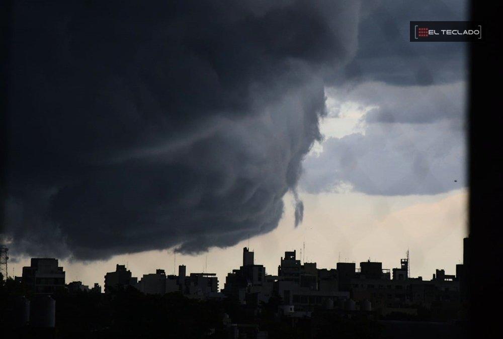 Rige un alerta por tormentas y posible caída de granizo en la provincia