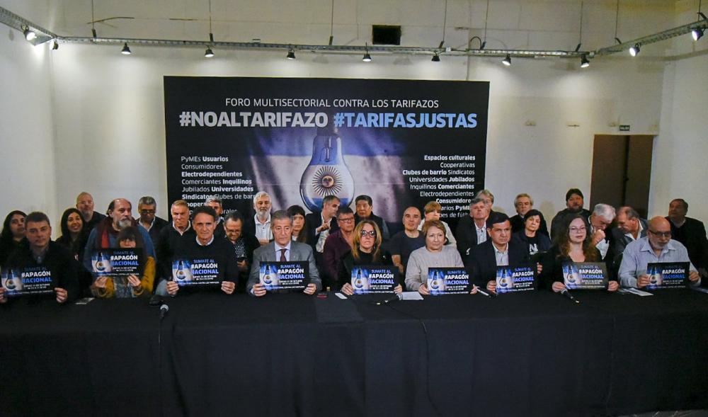 Desde Provincia convocan a un Apagón Nacional para rechazar los tarifazos de Milei